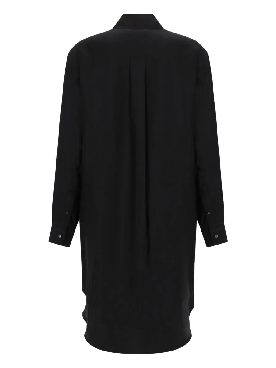 "Tuxedo Drape" Midi Dress sold by Wanan Luxury product image thumbnail 2
