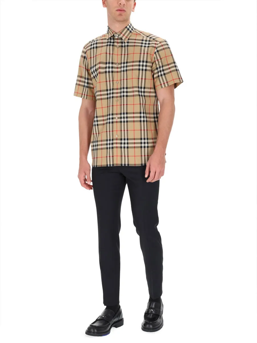 "Check" Shirt sold by Wanan Luxury product image thumbnail 2