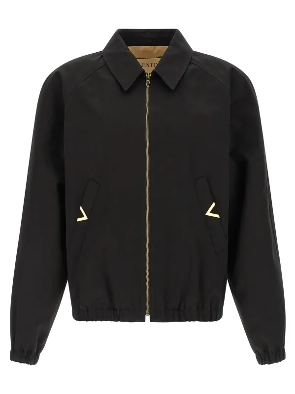 Valentino Puffer Jackets Black made by Valentino Garavani