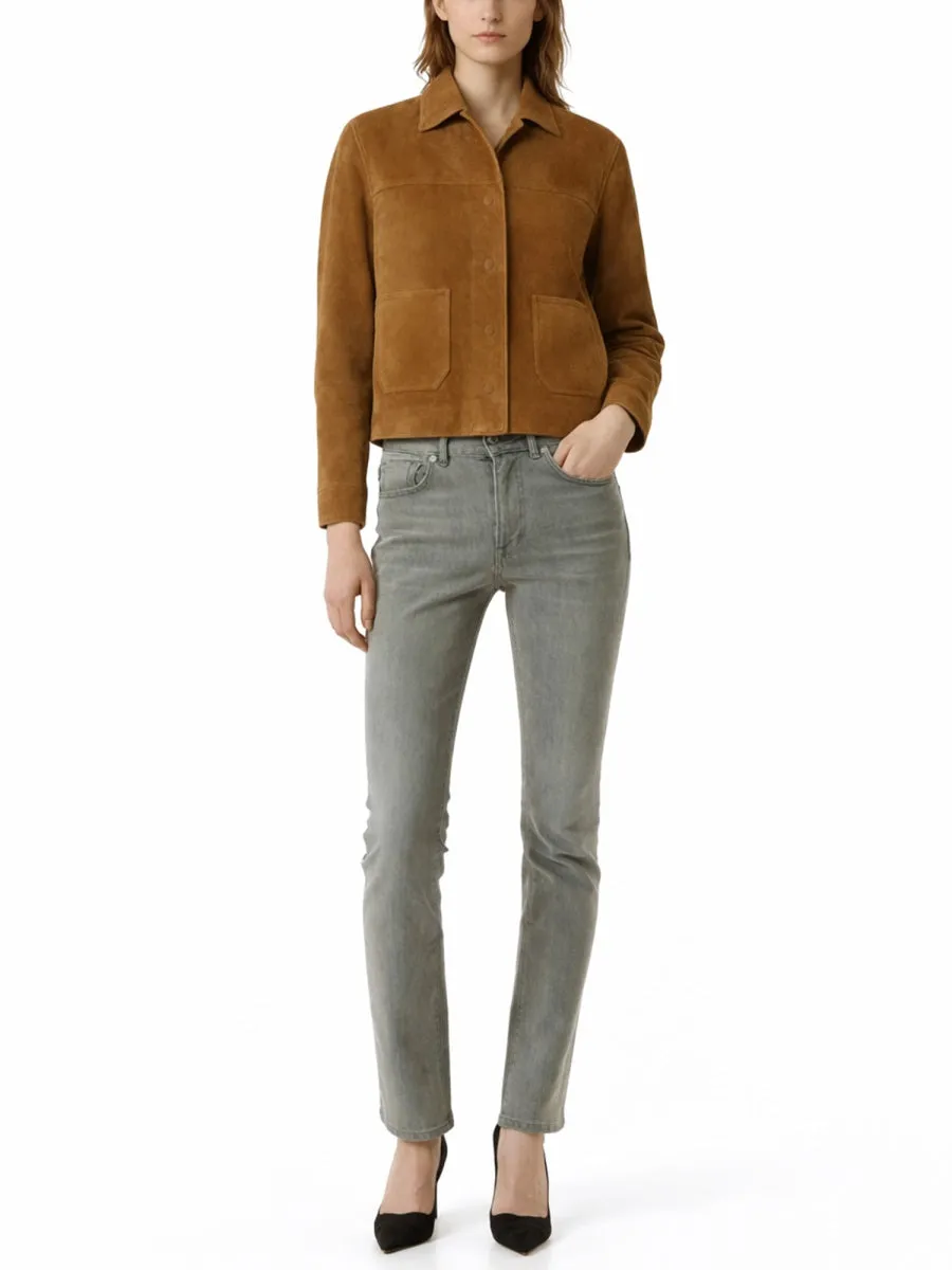 Suede Jacket sold by Wanan Luxury product image thumbnail 2