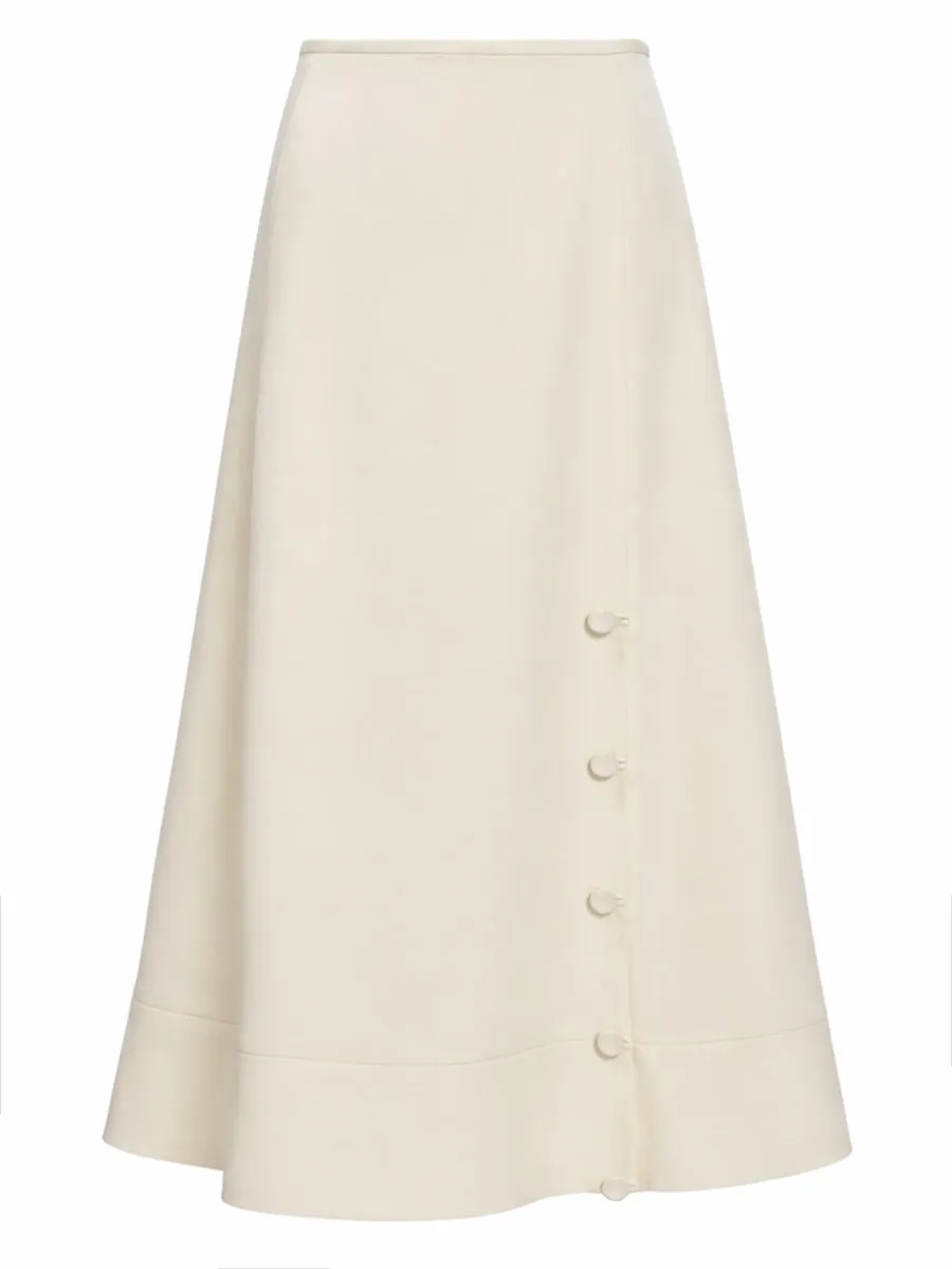 Satin Skirt. sold by Wanan Luxury