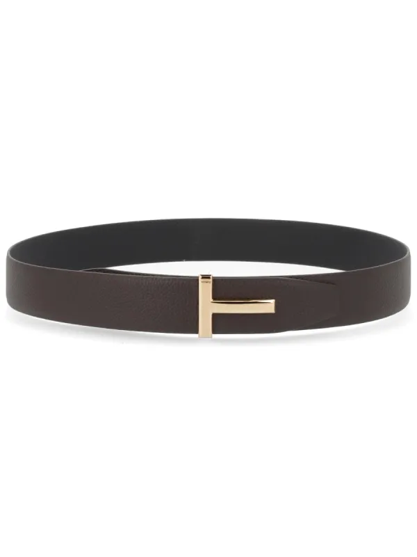 Belt With Buckle "T" made by Tom Ford