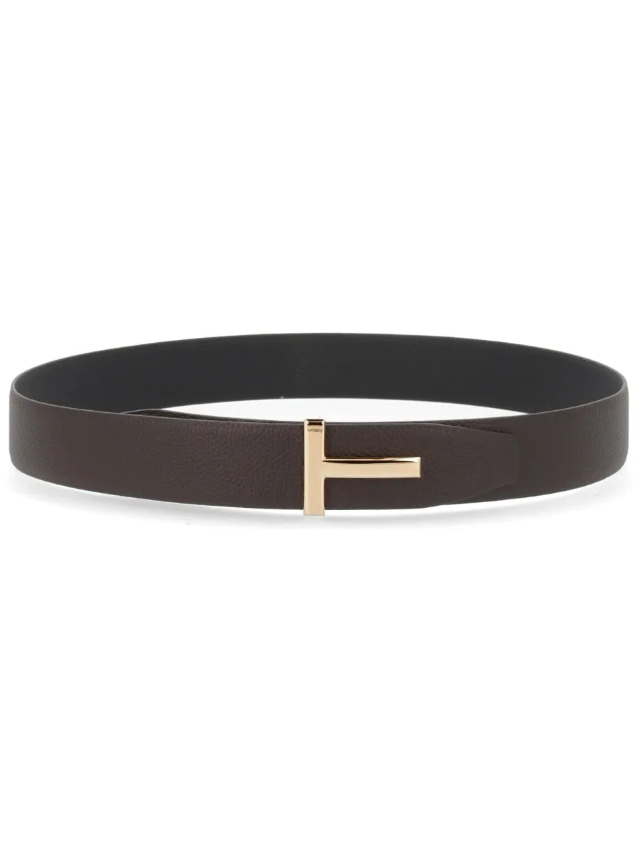Belt With Buckle "T" sold by Wanan Luxury