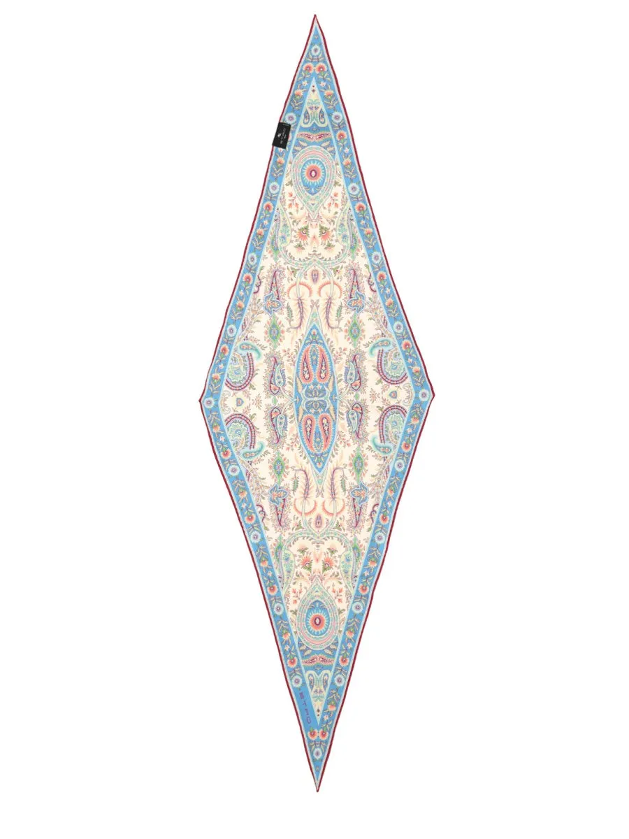Scarf With Paisley Pattern sold by Wanan Luxury