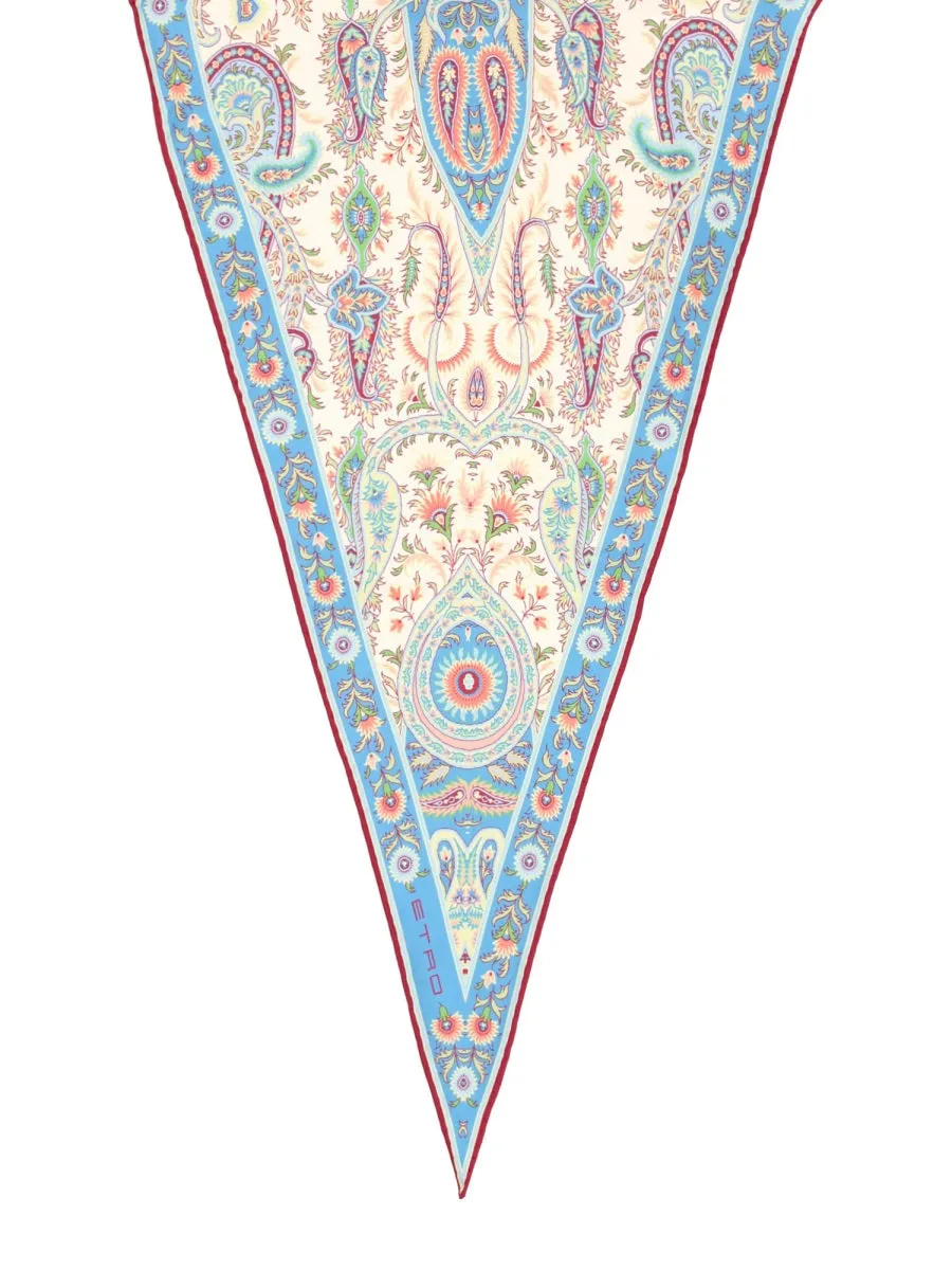 Scarf With Paisley Pattern sold by Wanan Luxury product image thumbnail 2