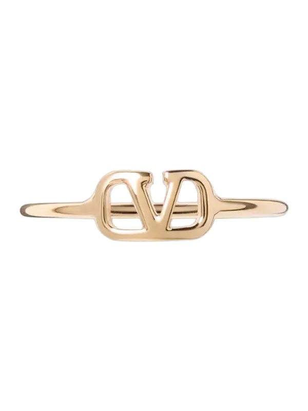 Signature Vlogo Ring made by Valentino Garavani