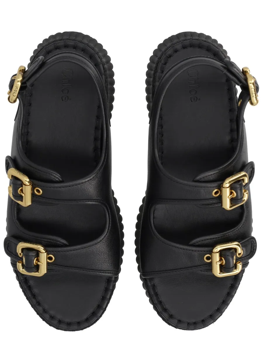 Sandal "Nama" With Wedge sold by Wanan Luxury product image thumbnail 5