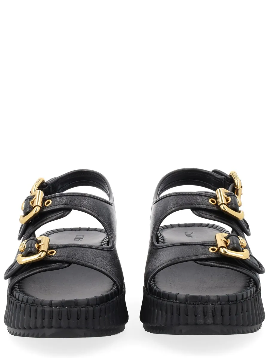 Sandal "Nama" With Wedge sold by Wanan Luxury product image thumbnail 3