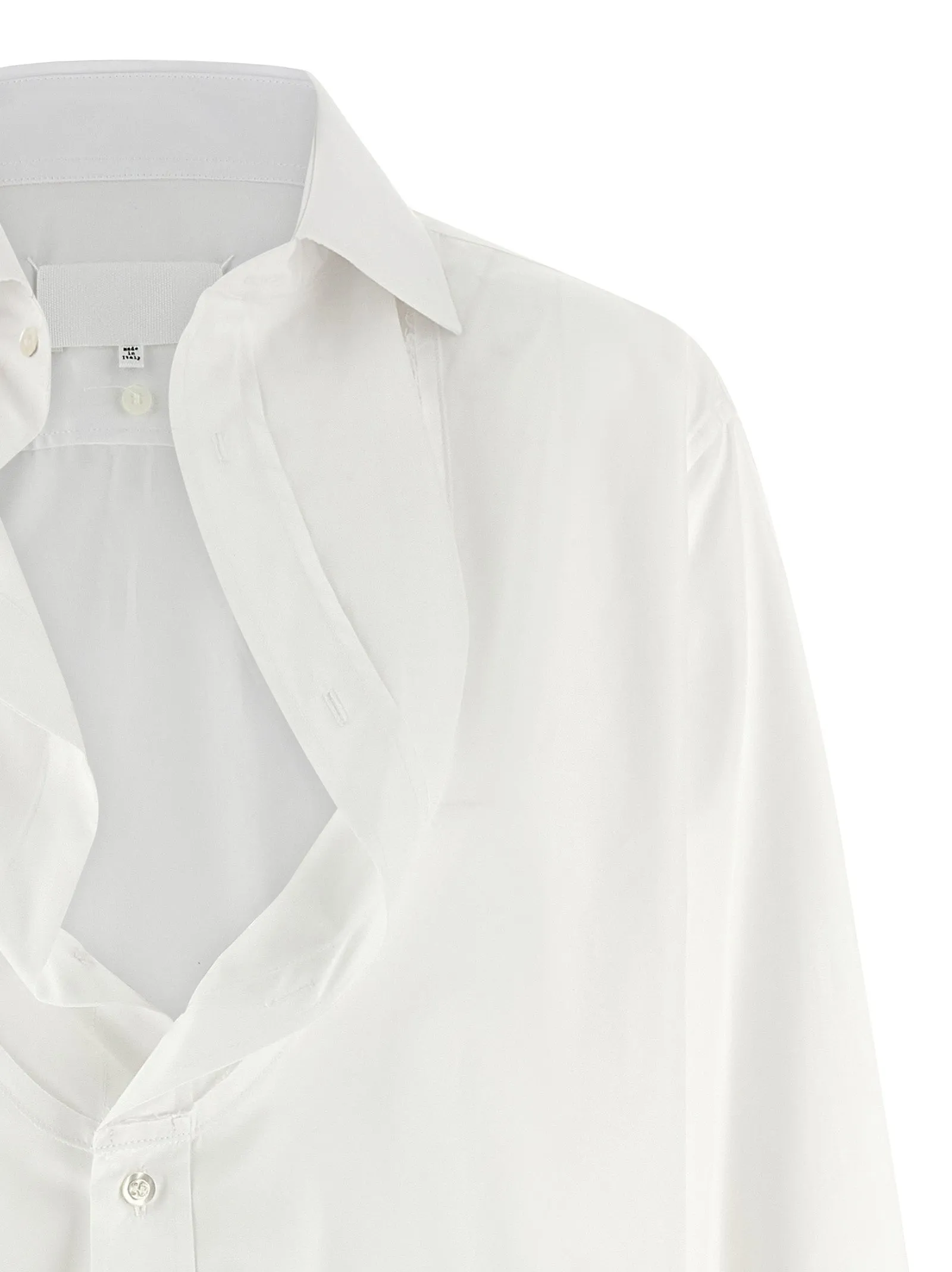Poplin Shirt Shirt And Blouse White sold by Wanan Luxury product image thumbnail 4