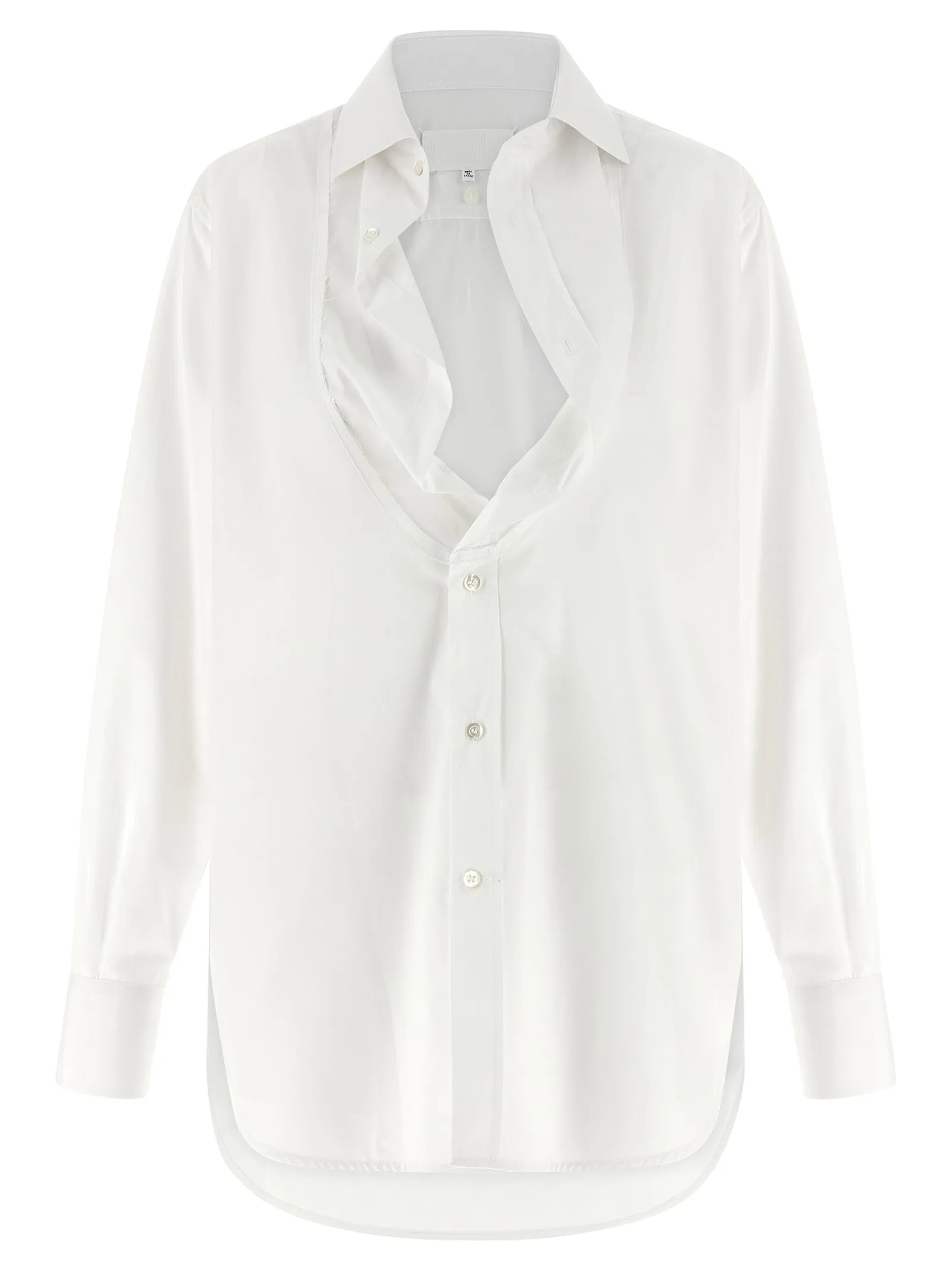 Poplin Shirt Shirt And Blouse White sold by Wanan Luxury