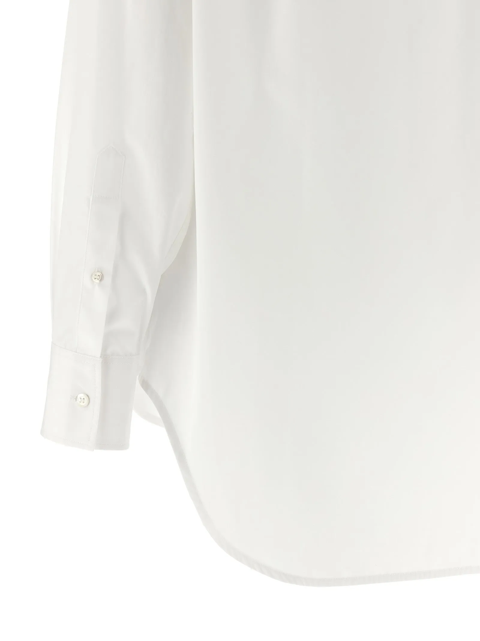 Poplin Shirt Shirt And Blouse White sold by Wanan Luxury product image thumbnail 5