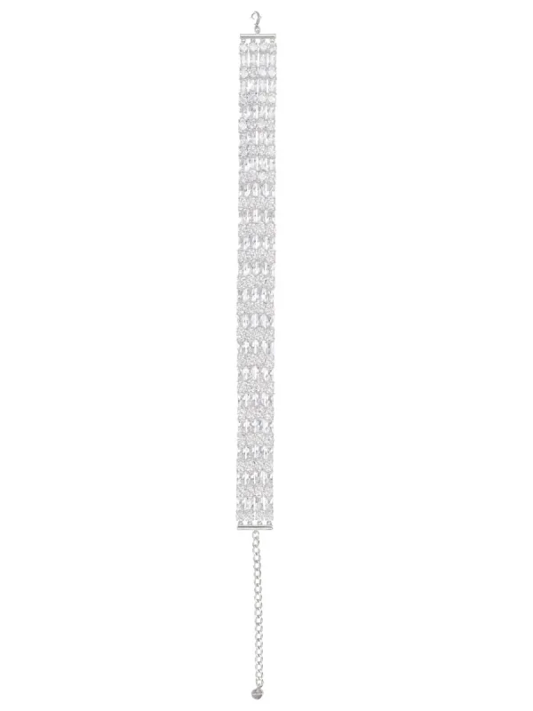 "Crystal" Choker Necklace made by Self-Portrait