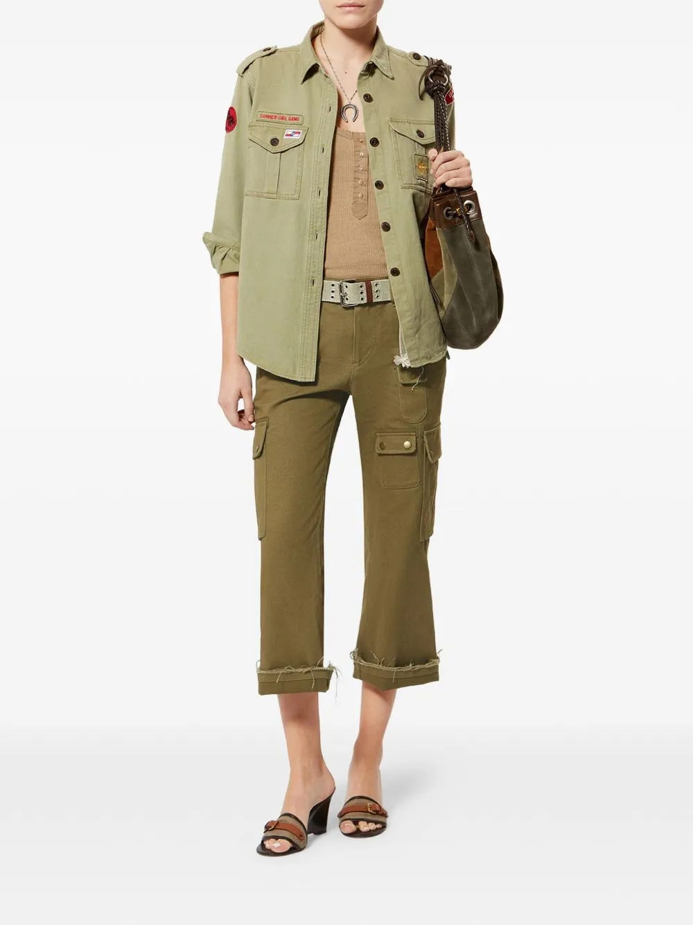 Josine Cargo Trousers sold by Wanan Luxury product image thumbnail 5