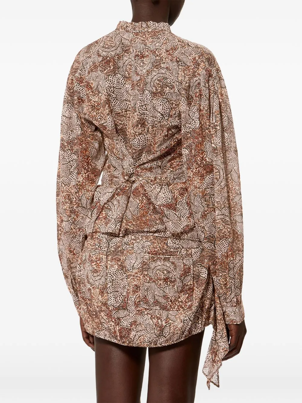 Celeny Printed Blouse sold by Wanan Luxury product image thumbnail 4