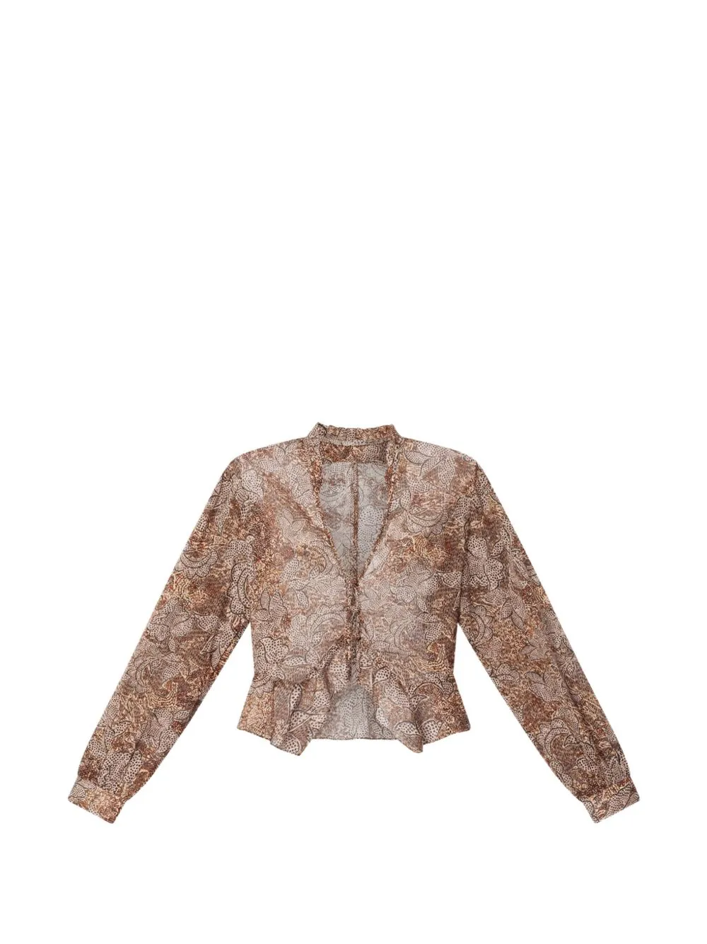 Celeny Printed Blouse sold by Wanan Luxury