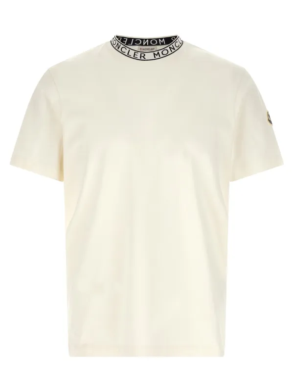 Logo Crew Neck T-Shirt White sold by Wanan Luxury