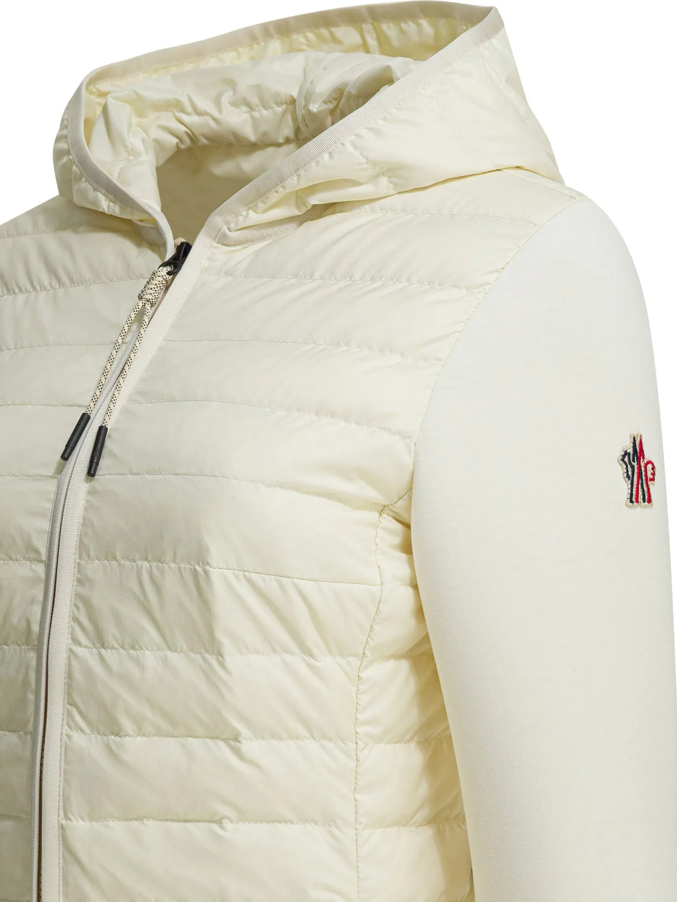 Quilted Jacket With Logo Jackets And Coats White sold by Wanan Luxury product image thumbnail 3