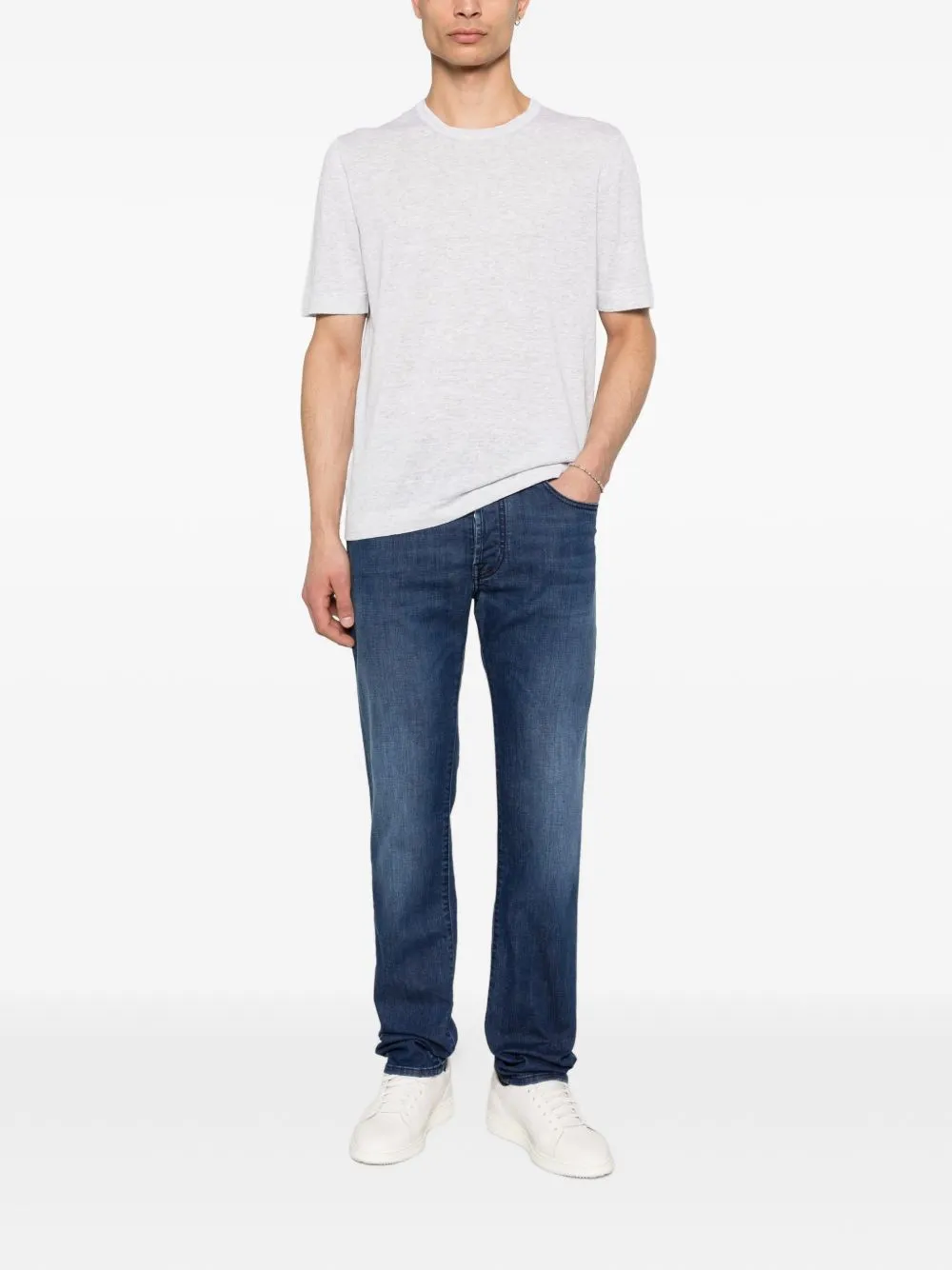 Slim Fit Denim Jeans sold by Wanan Luxury product image thumbnail 3