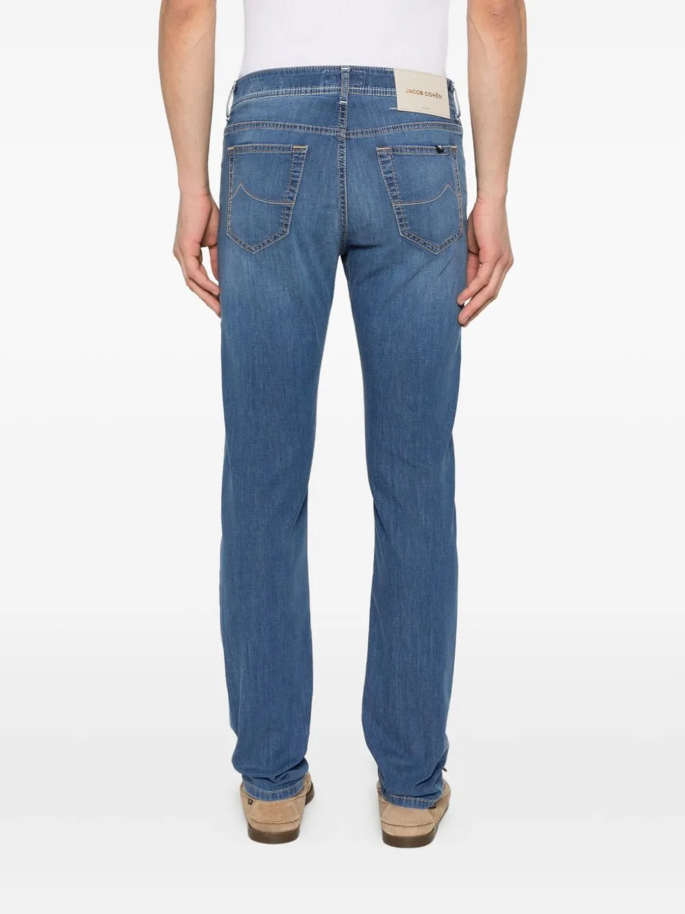 Slim Fit Denim Jeans sold by Wanan Luxury product image thumbnail 4