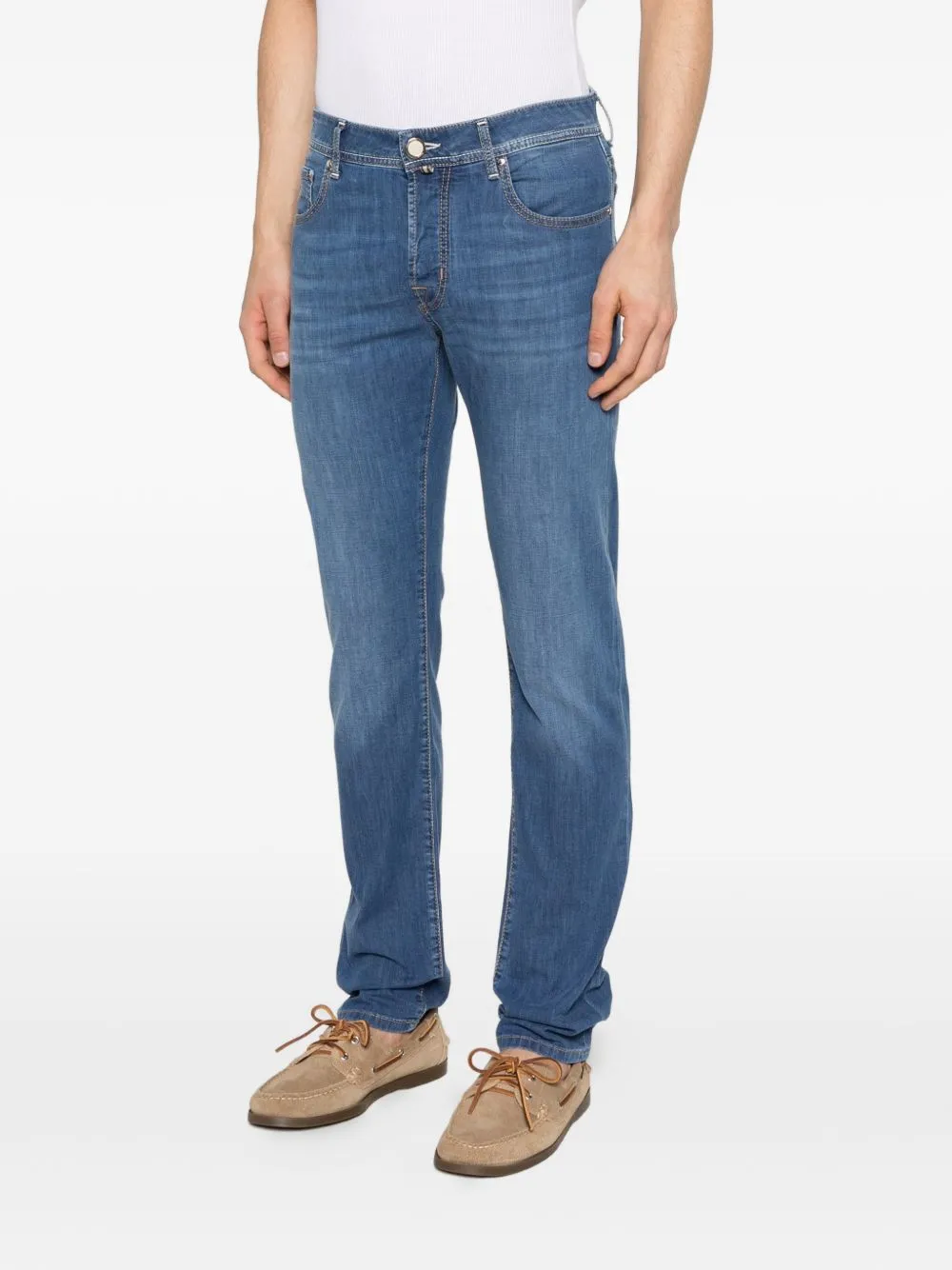 Slim Fit Denim Jeans sold by Wanan Luxury product image thumbnail 2