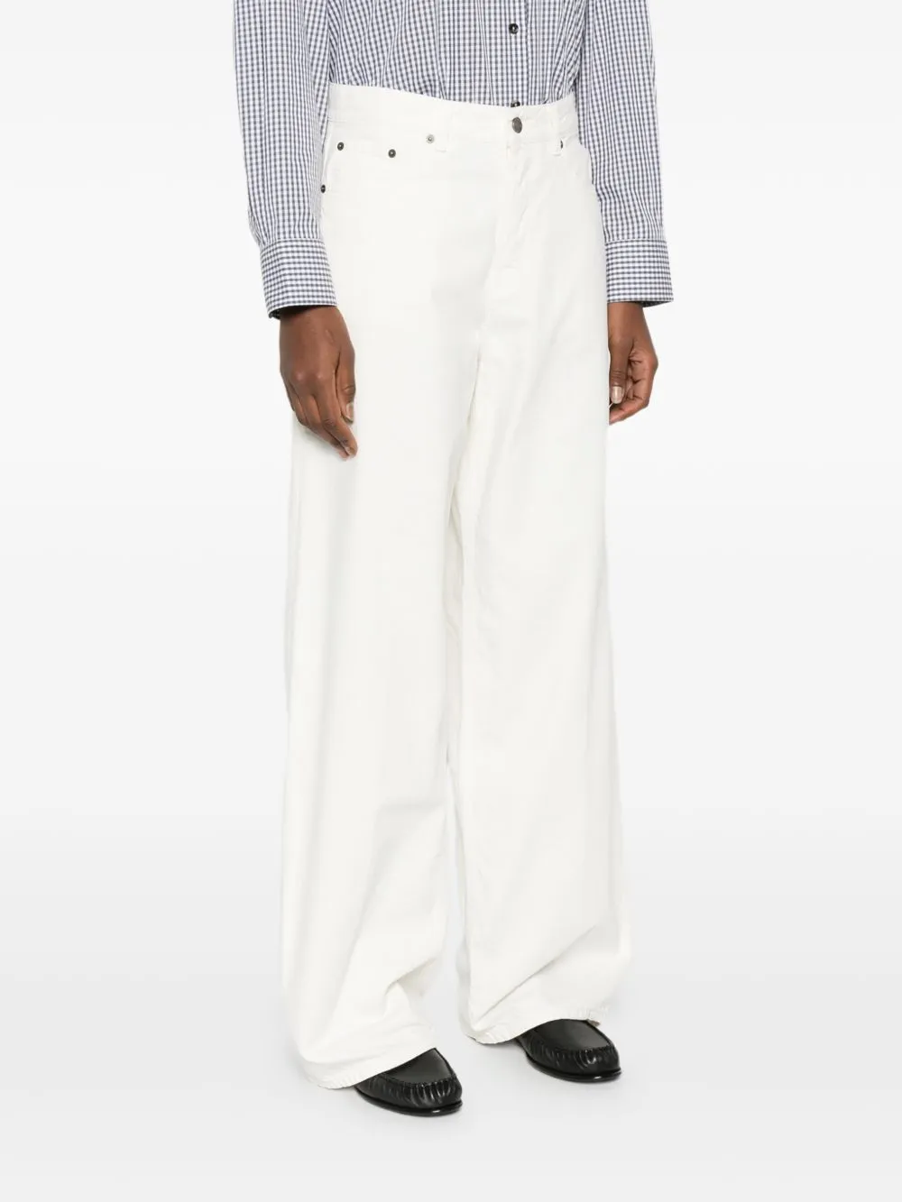 Bethany Wide-Leg Denim Jeans sold by Wanan Luxury product image thumbnail 4