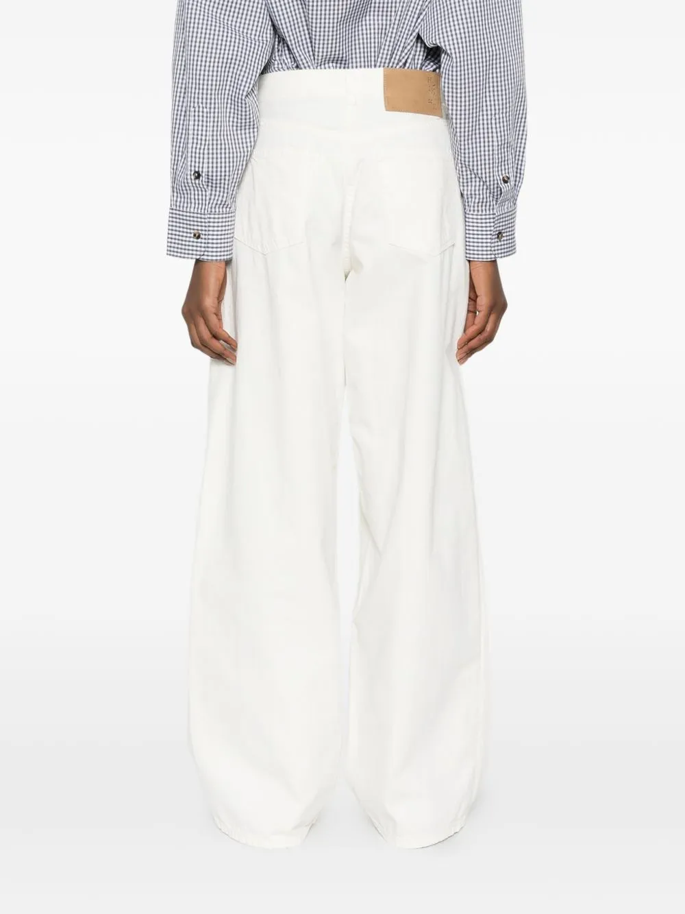 Bethany Wide-Leg Denim Jeans sold by Wanan Luxury product image thumbnail 5