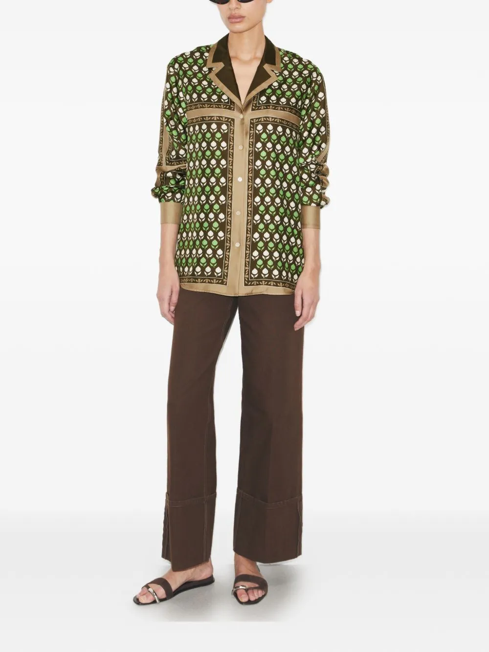 Printed Shirt sold by Wanan Luxury product image thumbnail 3