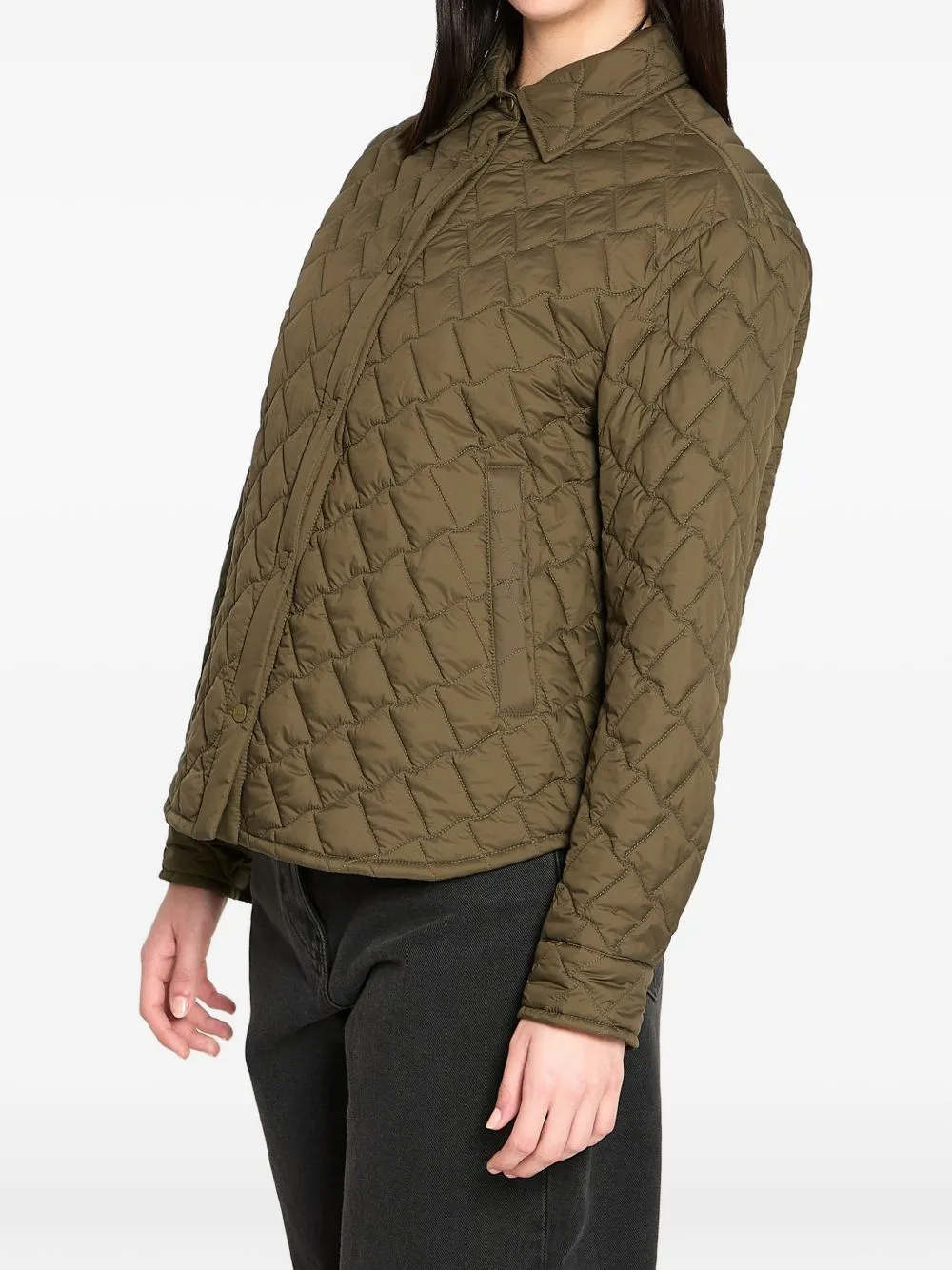 Nylon Quilted Jacket sold by Wanan Luxury product image thumbnail 4