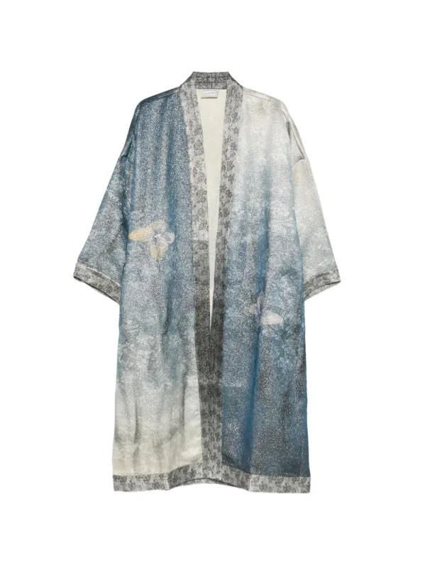 Printed Kimono Jacket made by Pierre-Louis Mascia