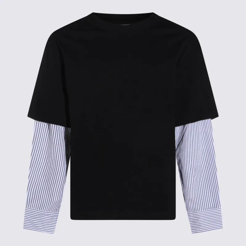 T-Shirts And Polos Blacks And Greys made by Jil Sander