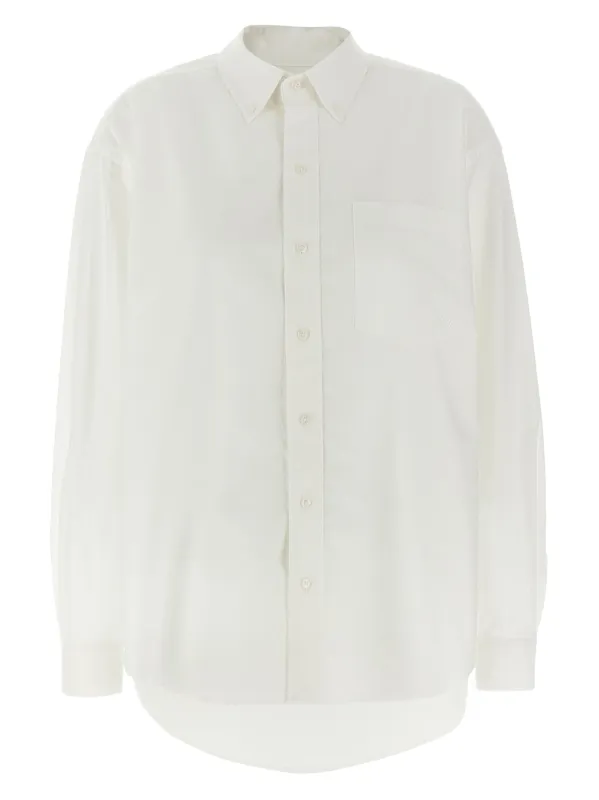 Boyfriend Shirt Shirt And Blouse White made by T by Alexander Wang