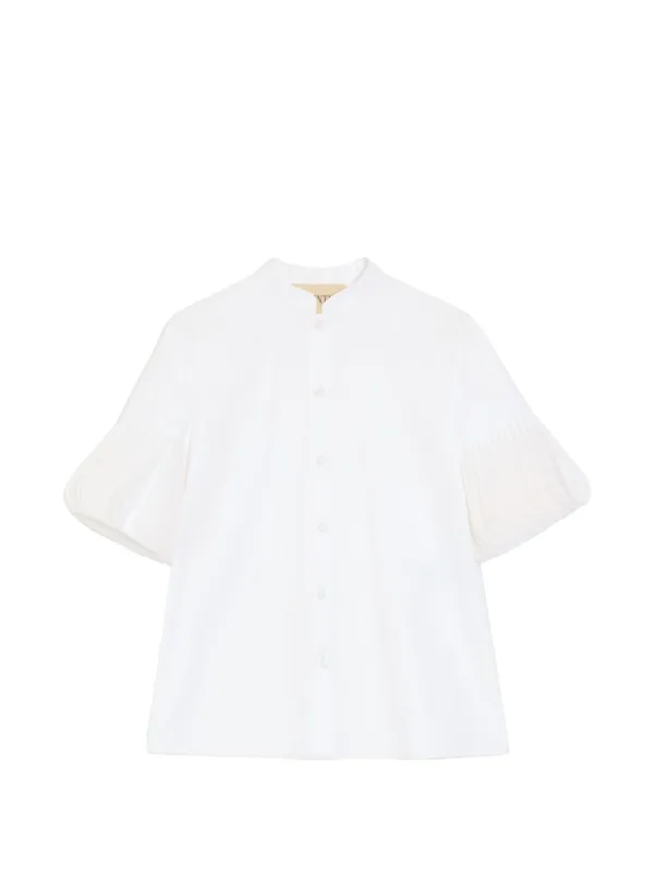 Embroiderded Cotton Shirt sold by Wanan Luxury
