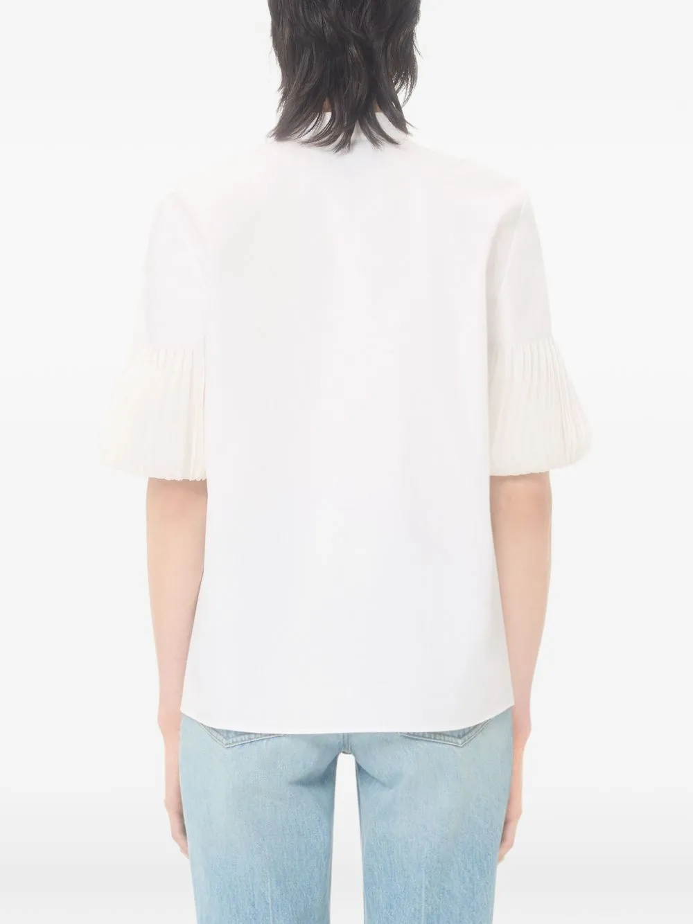 Embroiderded Cotton Shirt sold by Wanan Luxury product image thumbnail 5