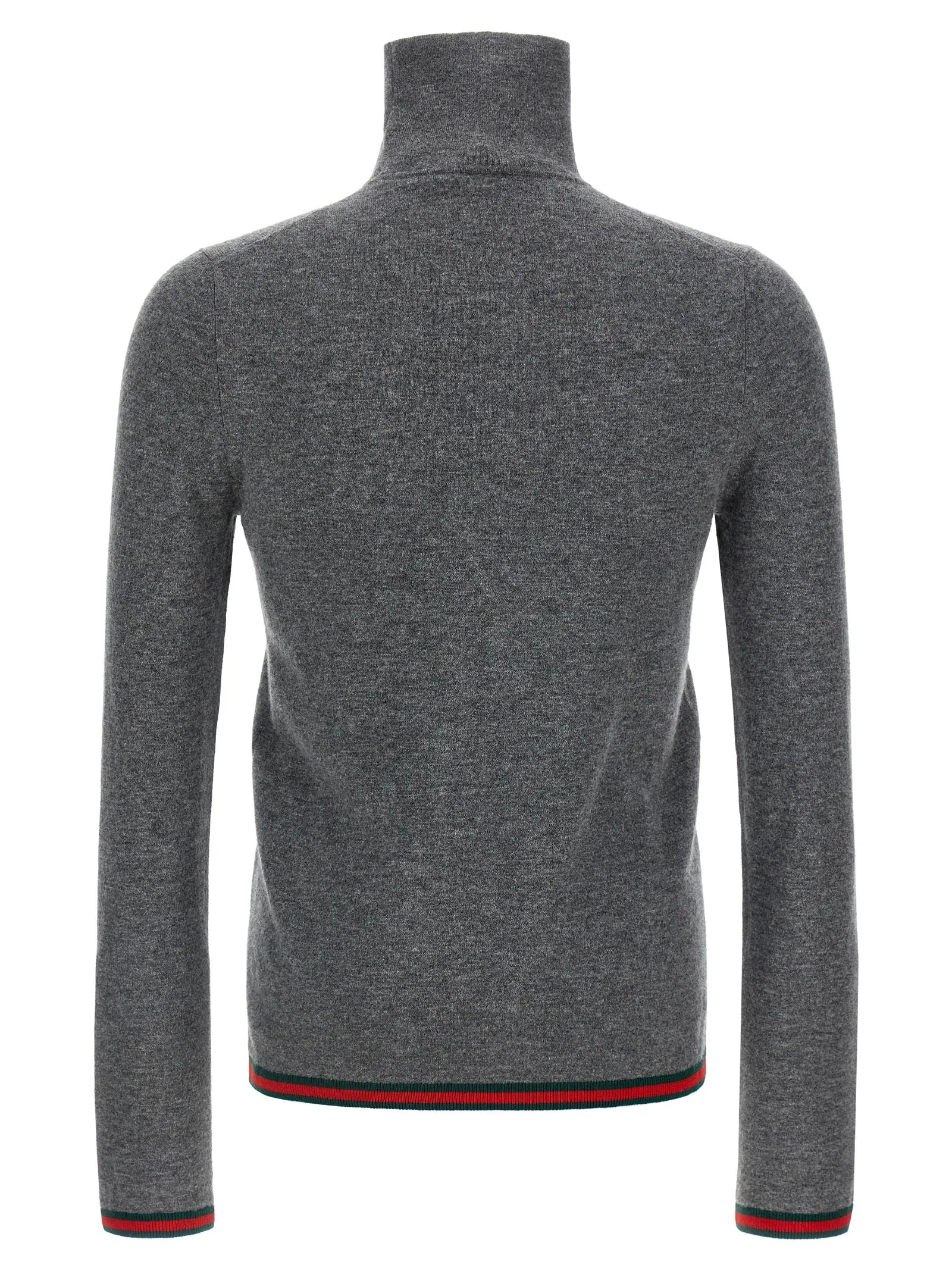 Web Ribbon Mesh Sweaters And Cardigans Gray sold by Wanan Luxury product image thumbnail 2