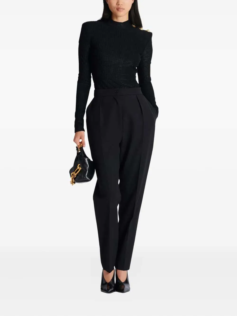 Ls Bouclette Monogrammed Top sold by Wanan Luxury product image thumbnail 2
