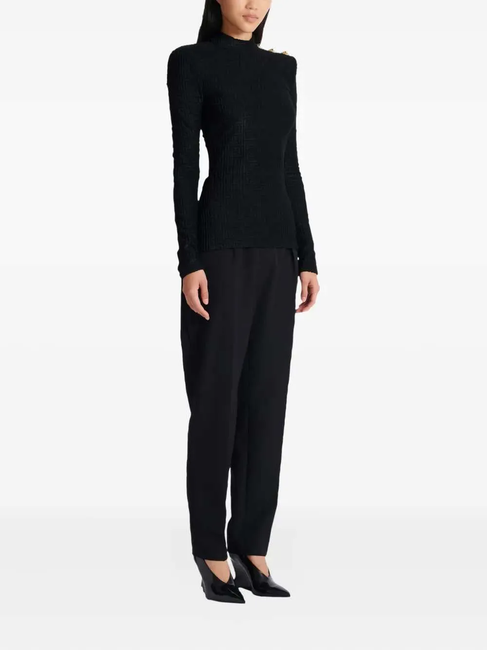 Ls Bouclette Monogrammed Top sold by Wanan Luxury product image thumbnail 3
