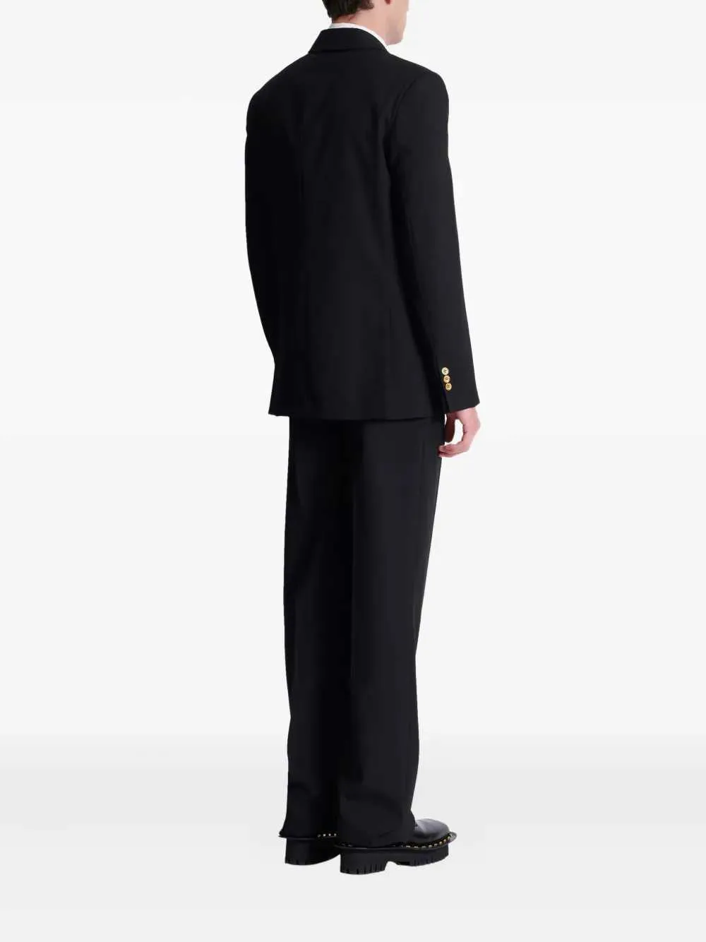 Double-Breasted Wool Blazer sold by Wanan Luxury product image thumbnail 4