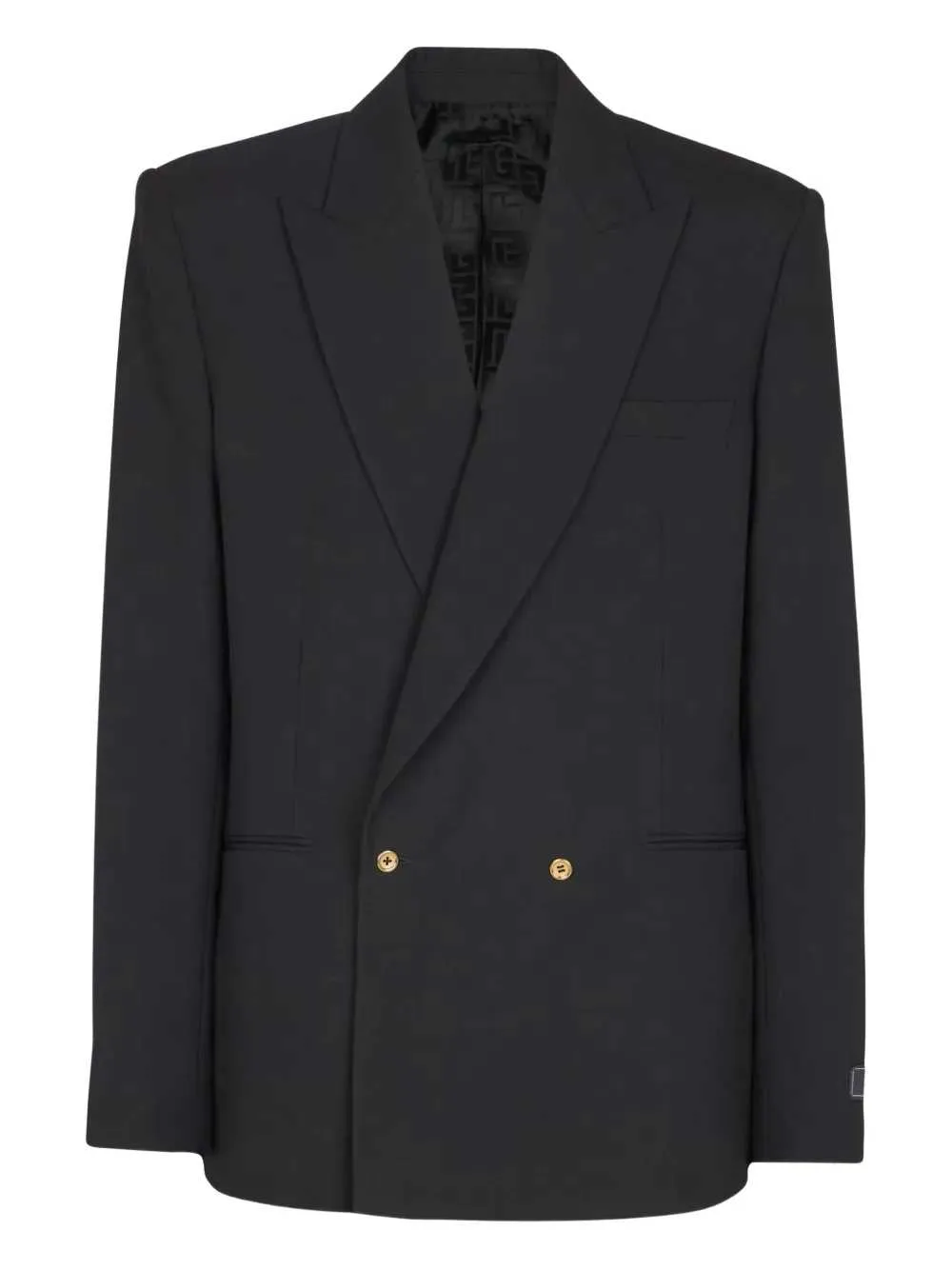 Double-Breasted Wool Blazer sold by Wanan Luxury