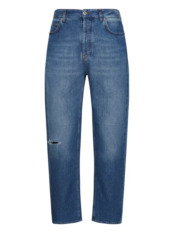 Pantaloni Blue sold by Wanan Luxury