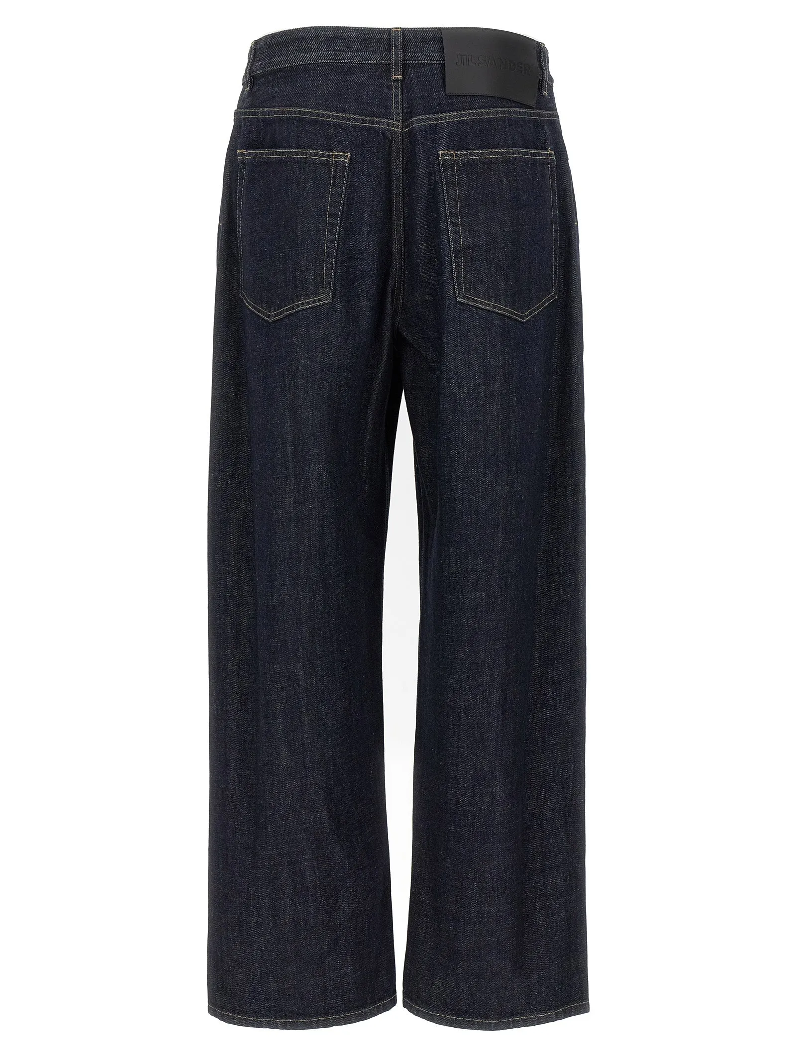 Jean Cotton Diagonal Jeans Blue sold by Wanan Luxury product image thumbnail 2