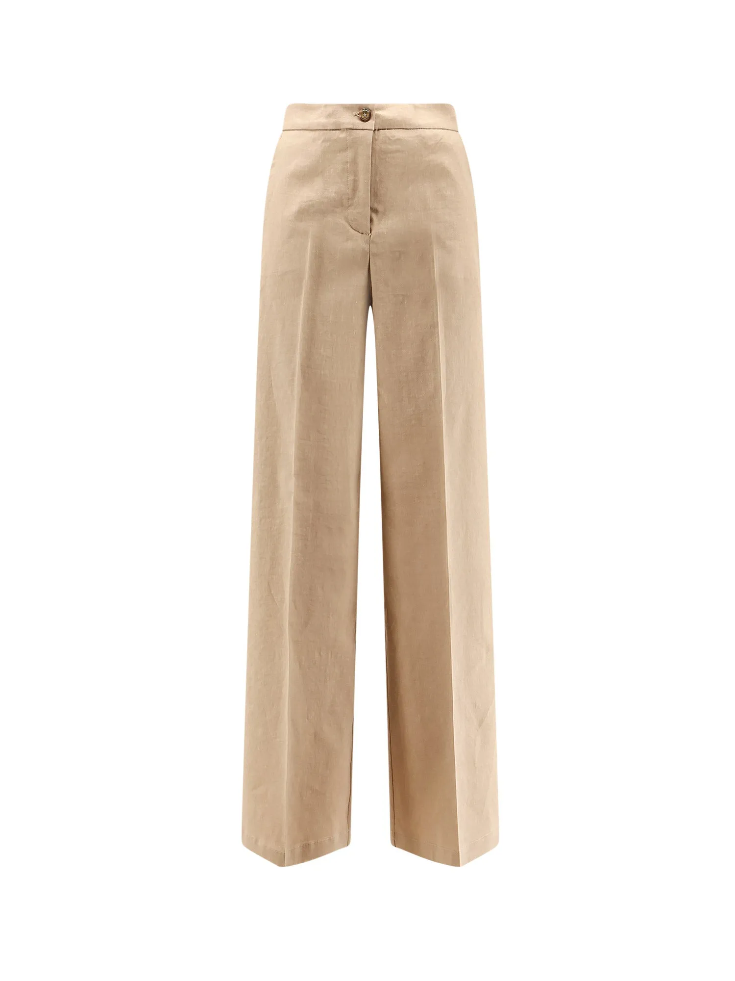 Jacopone Linen And Viscose Trousers sold by Wanan Luxury