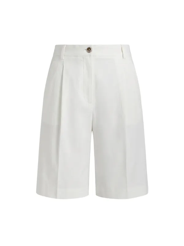 Byrana Linen And Viscose Shorts sold by Wanan Luxury