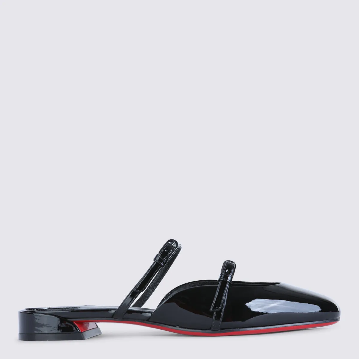 Flat Shoes Blacks And Greys sold by Wanan Luxury