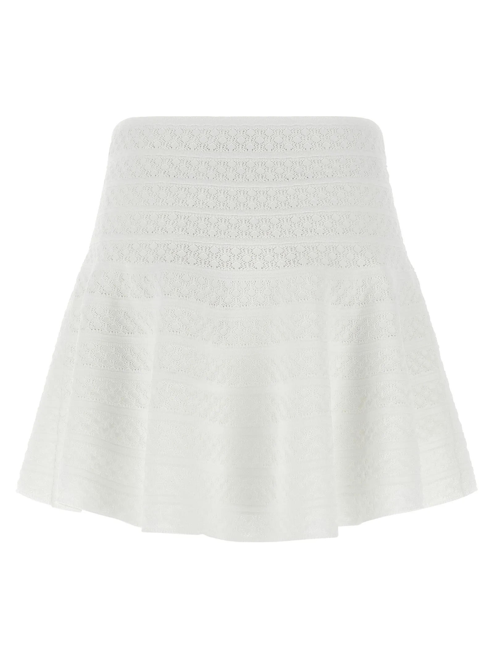Pointelle Knit Skirts White sold by Wanan Luxury product image thumbnail 2