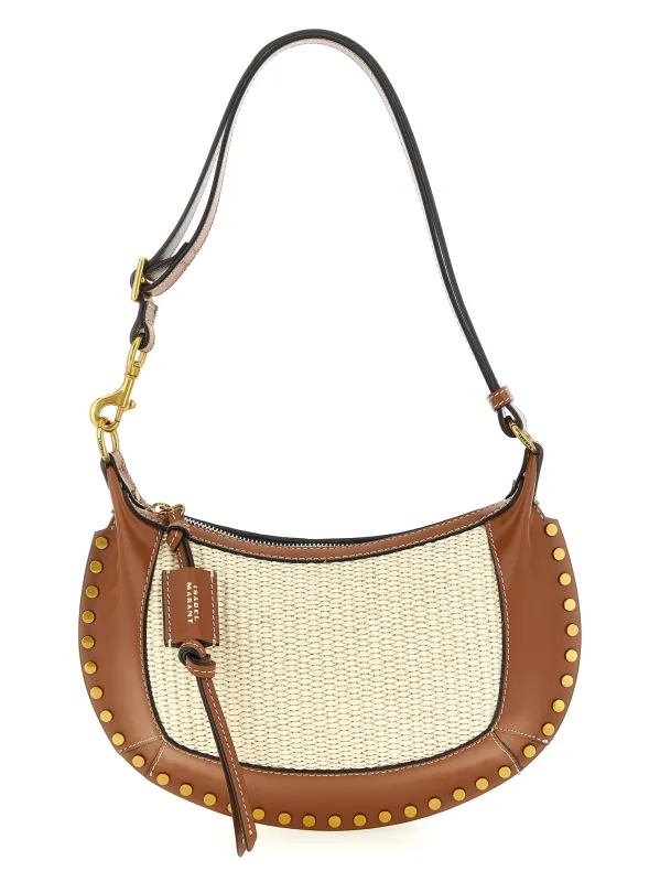 Oskan Moon Shoulder Bags Brown made by Isabel Marant