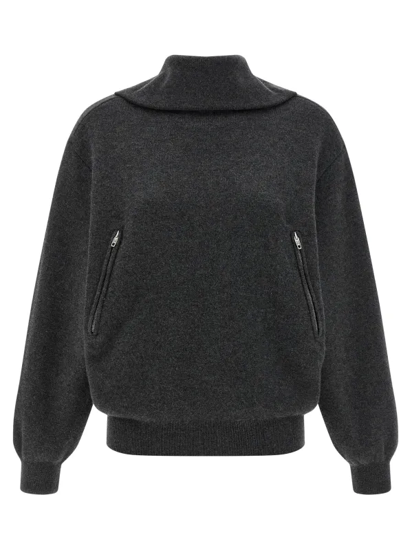 Back-To-Front Sweaters And Cardigans Gray made by Balenciaga