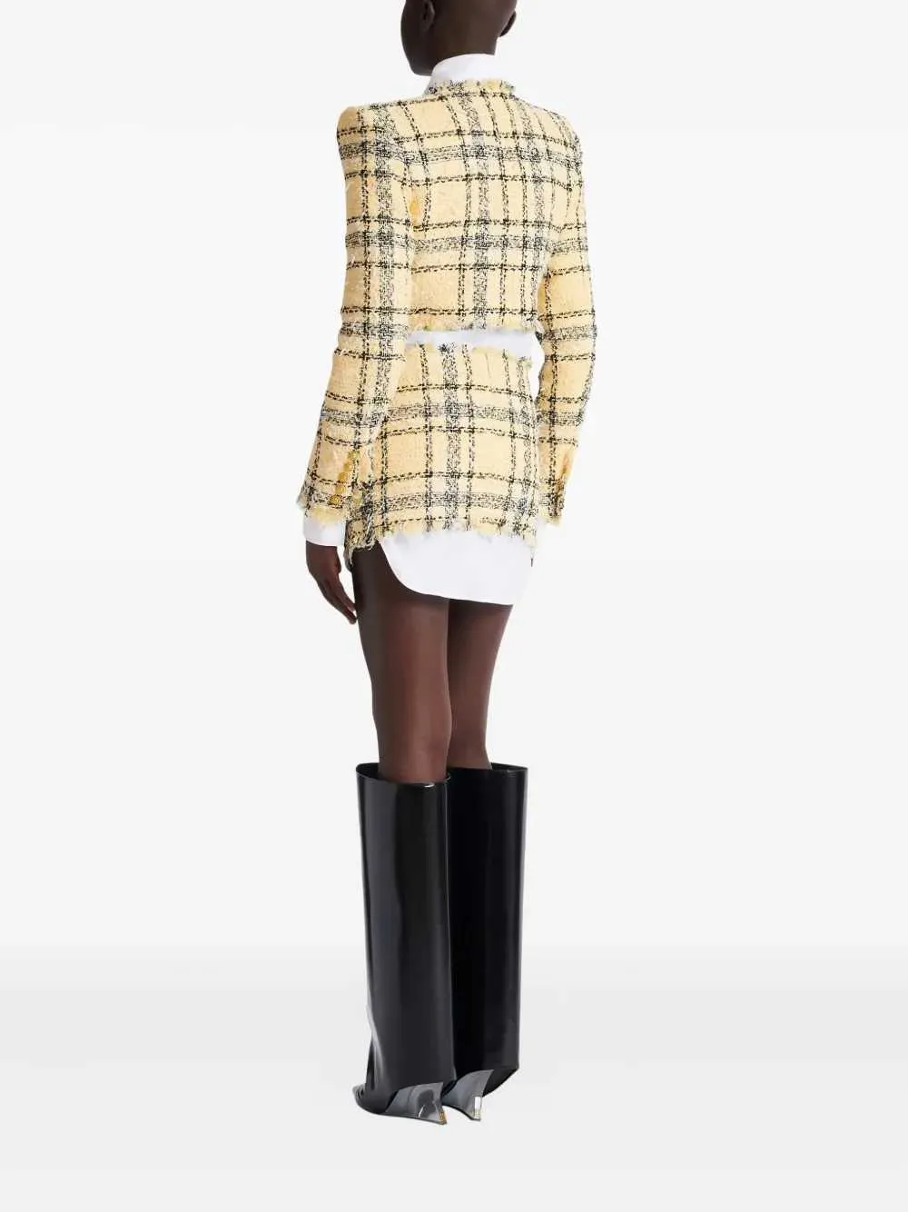 Tweed Skirt With Buttons sold by Wanan Luxury product image thumbnail 4