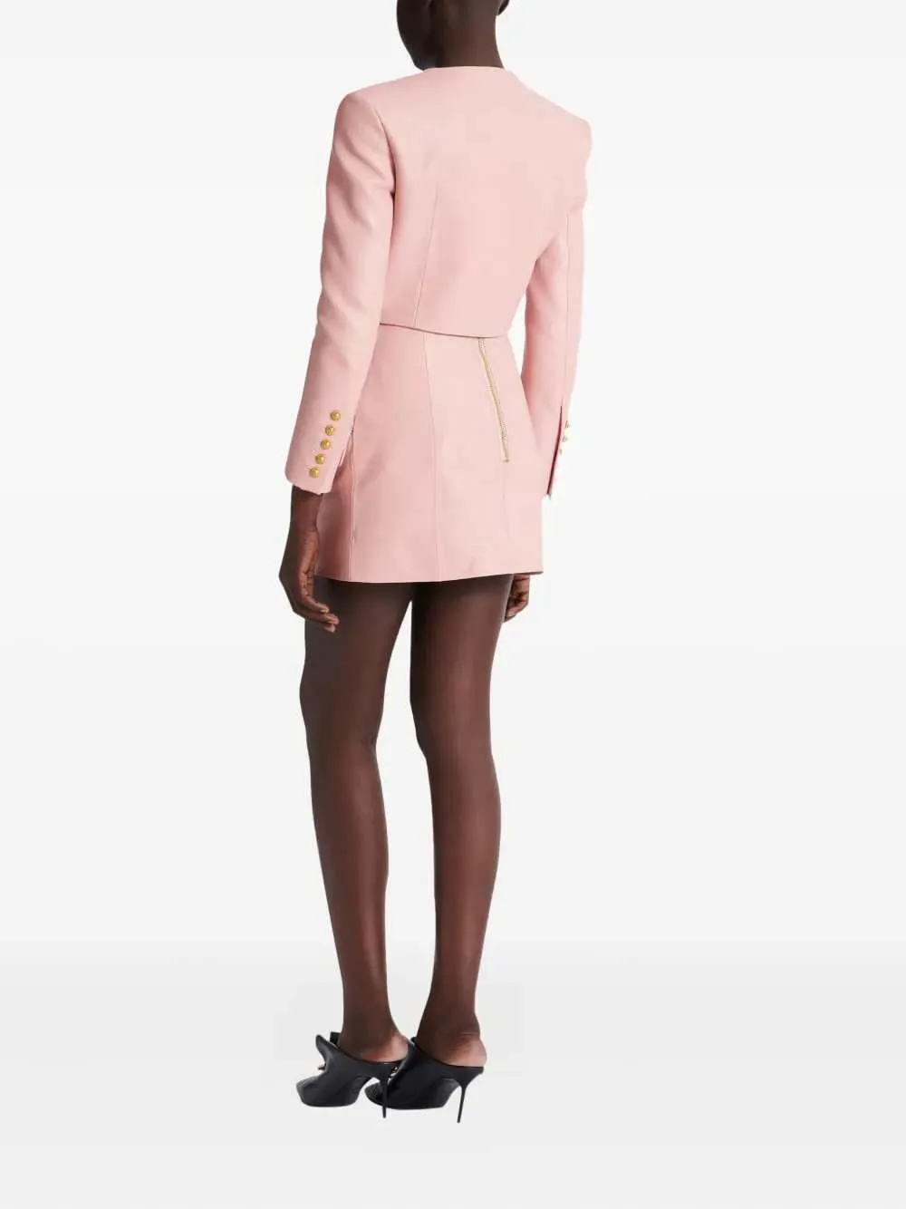 Buttoned Mini Skirt sold by Wanan Luxury product image thumbnail 4