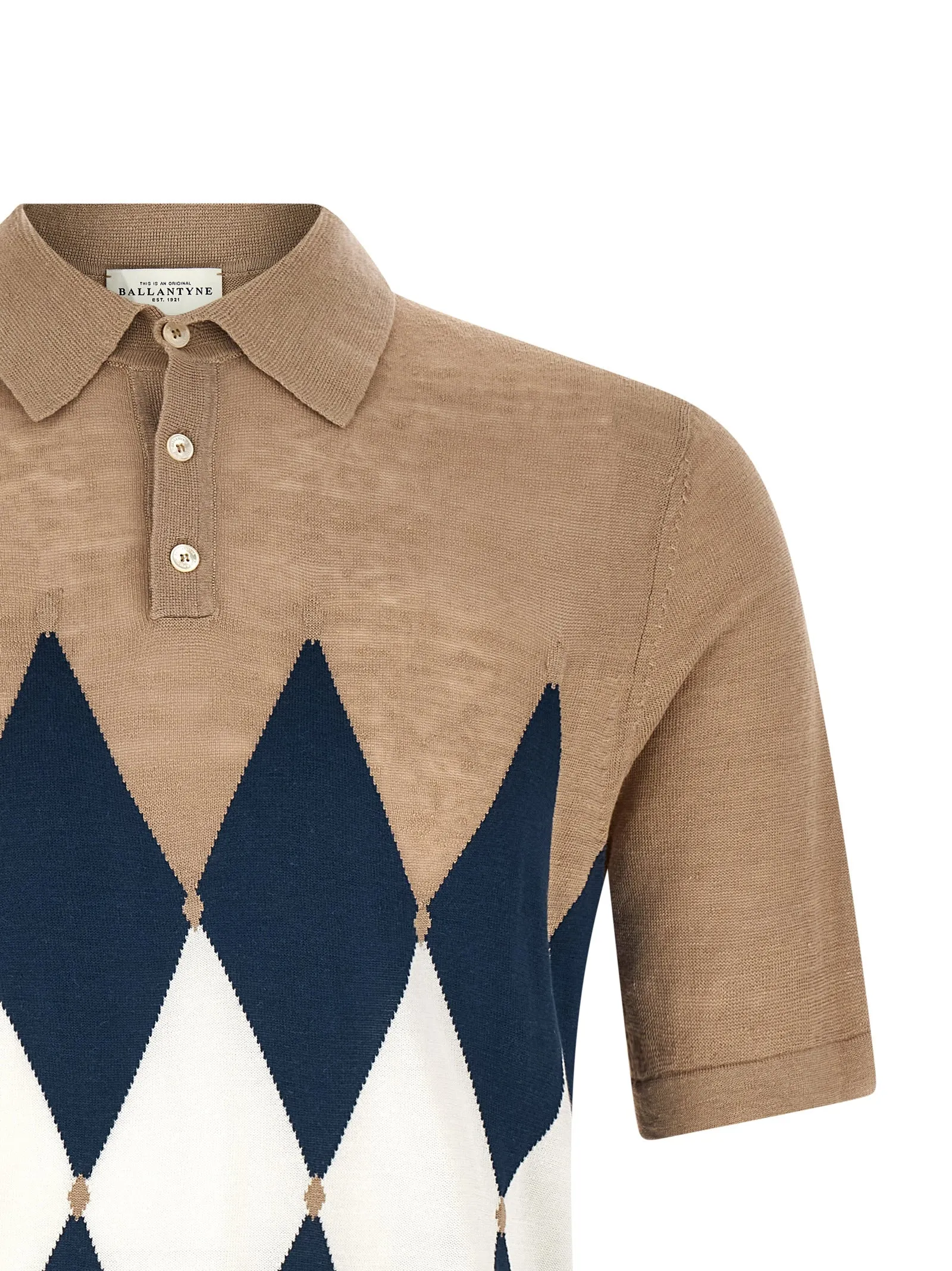 Argyle Polo Beige sold by Wanan Luxury product image thumbnail 3
