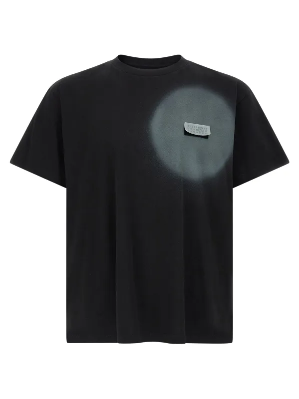 Numeric Signature Mm6 T-Shirt Black made by Maison Margiela